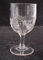 O64-Fuchsia pattern glass goblet.jpg (7988 bytes)