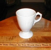 A38-White Ironstone punch cup -fuchsia shaped 19kB.jpg (9693 bytes)